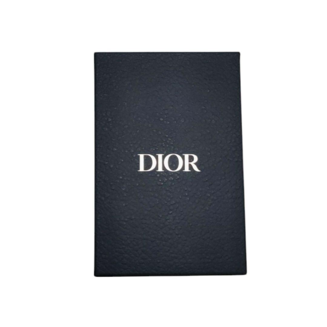 ディオール　名刺入れ　ビジネスカードホルダー　アイコン　シグネチャー　ブラック