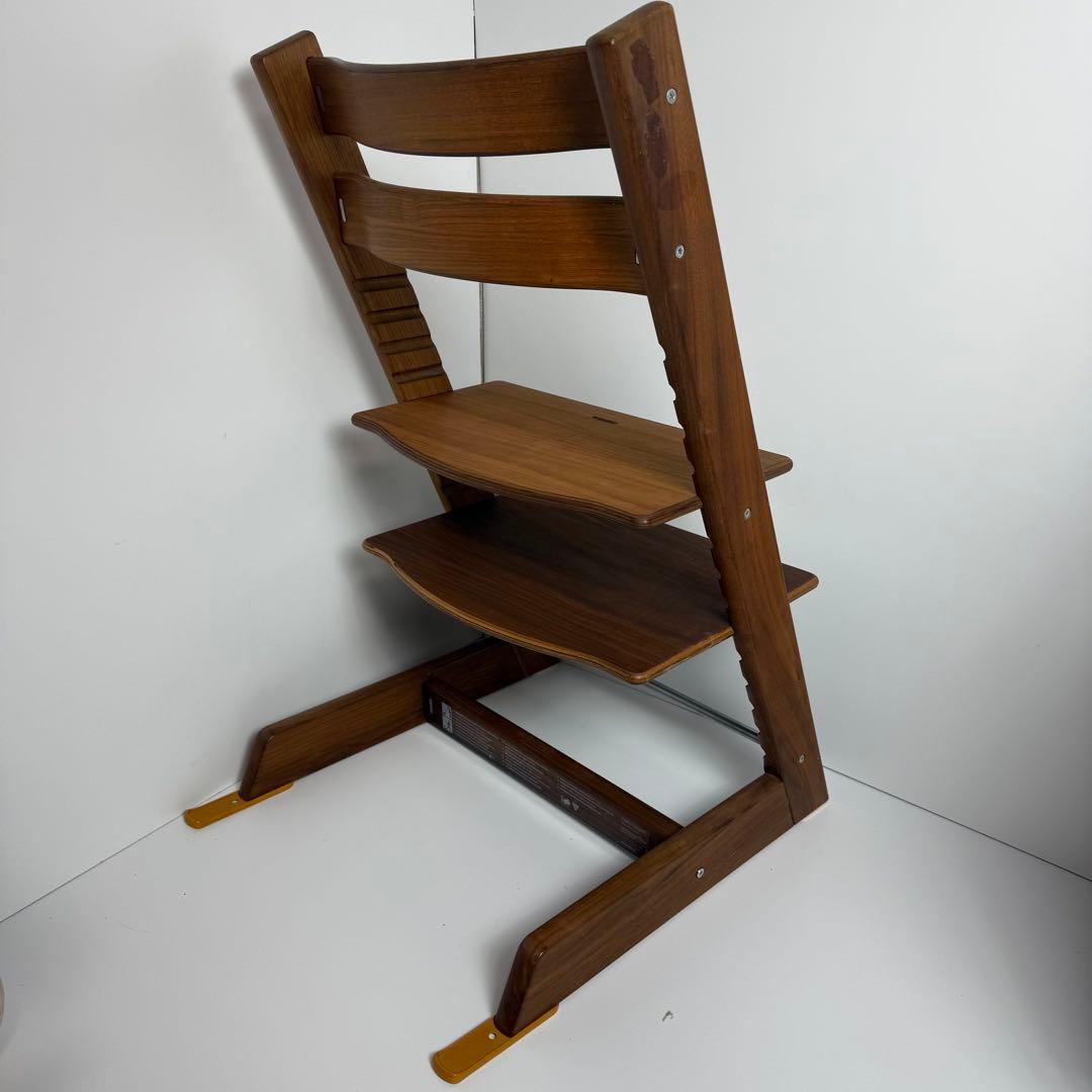 ストッケ トリップトラップ 【オーク材】 ウォームブラウン シリアル　4