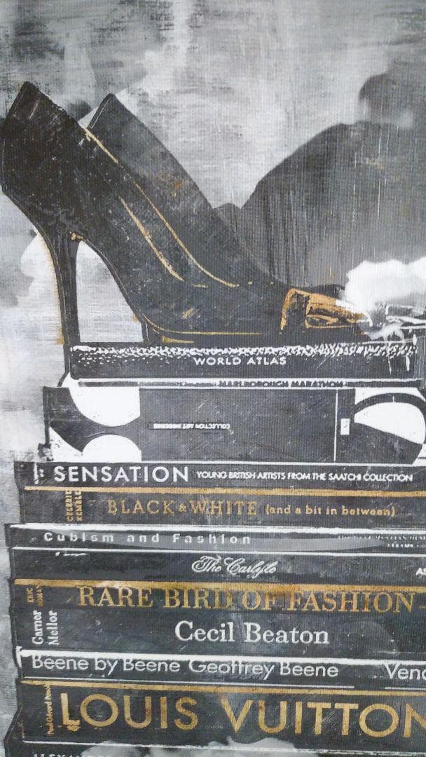 Oliver Gal オリバーガル ルイヴィトンブックハイヒールフレーム付