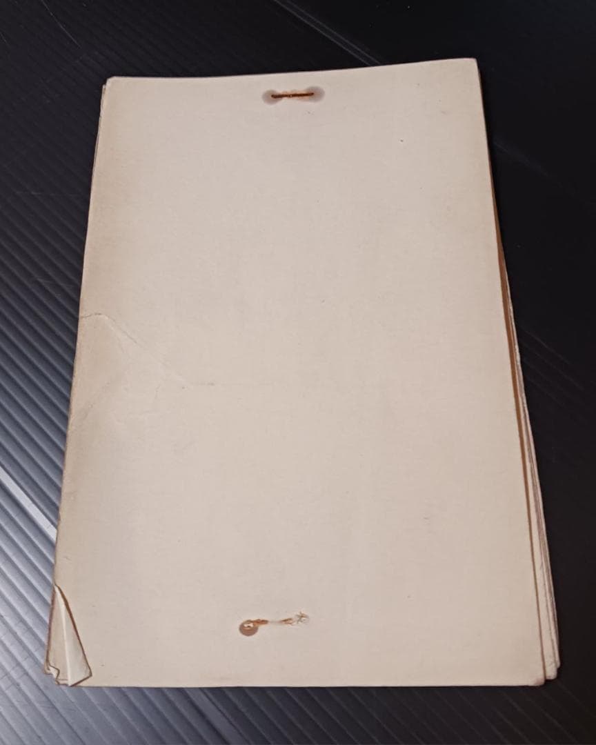 英国鉄道 手書き技術ノート ブレーキ系統 図解入 原本