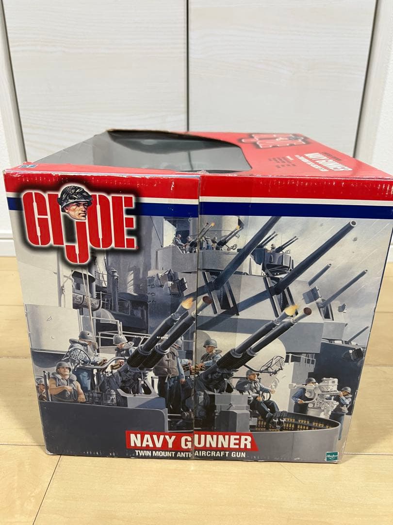 G.I.ジョー ネイビーガンナー 12インチ フィギュア 対空砲付き 限定版