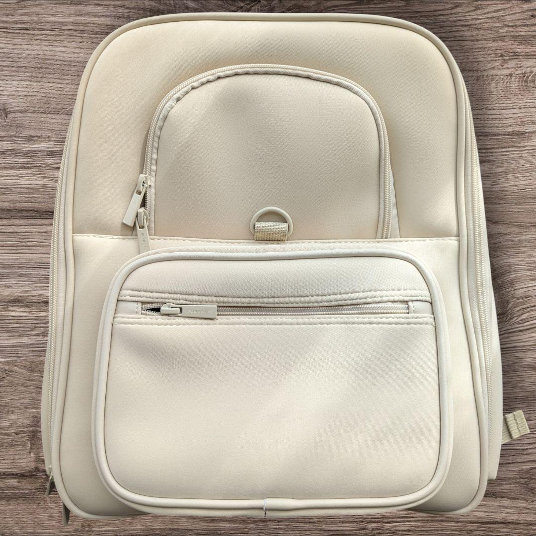 モンシェリ　ペット用キャリーバッグ　ベージュ　小型犬向け　5キロまで