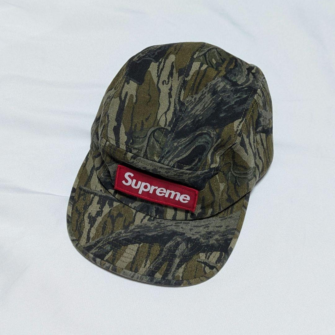 Supreme キャップ　リアルツリー柄
