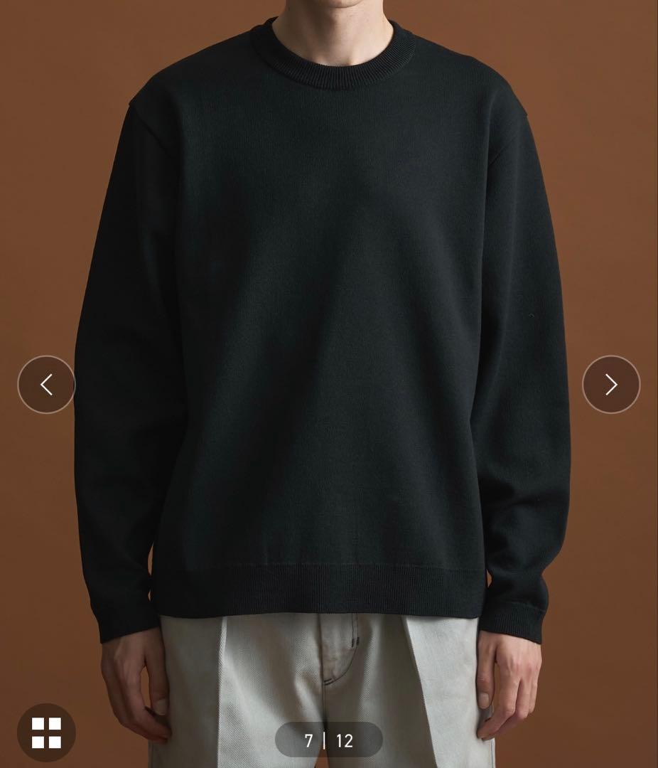 新品未使用 パブリックトウキョウ バウンドウールライトクルーネックニット L