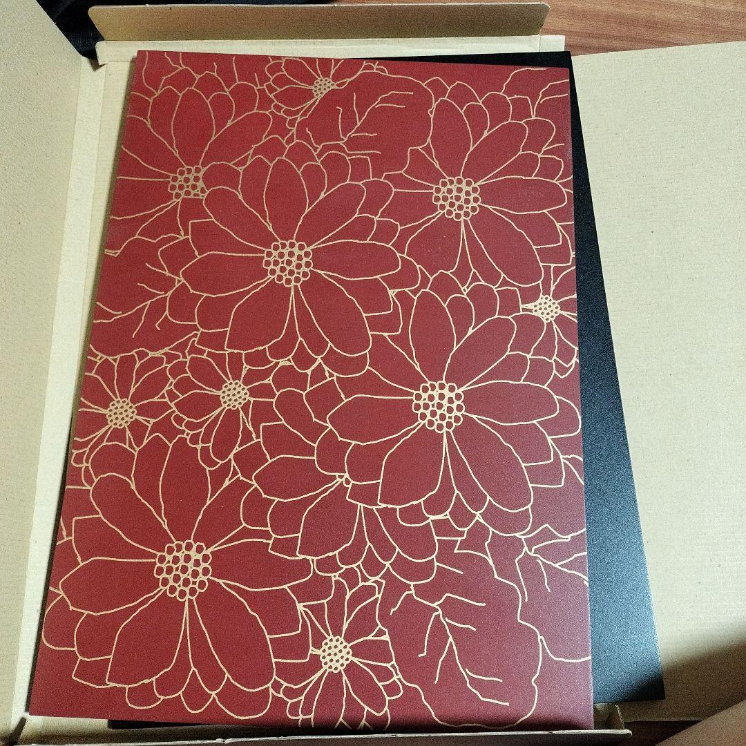 越前漆器　花柄 未使用２枚