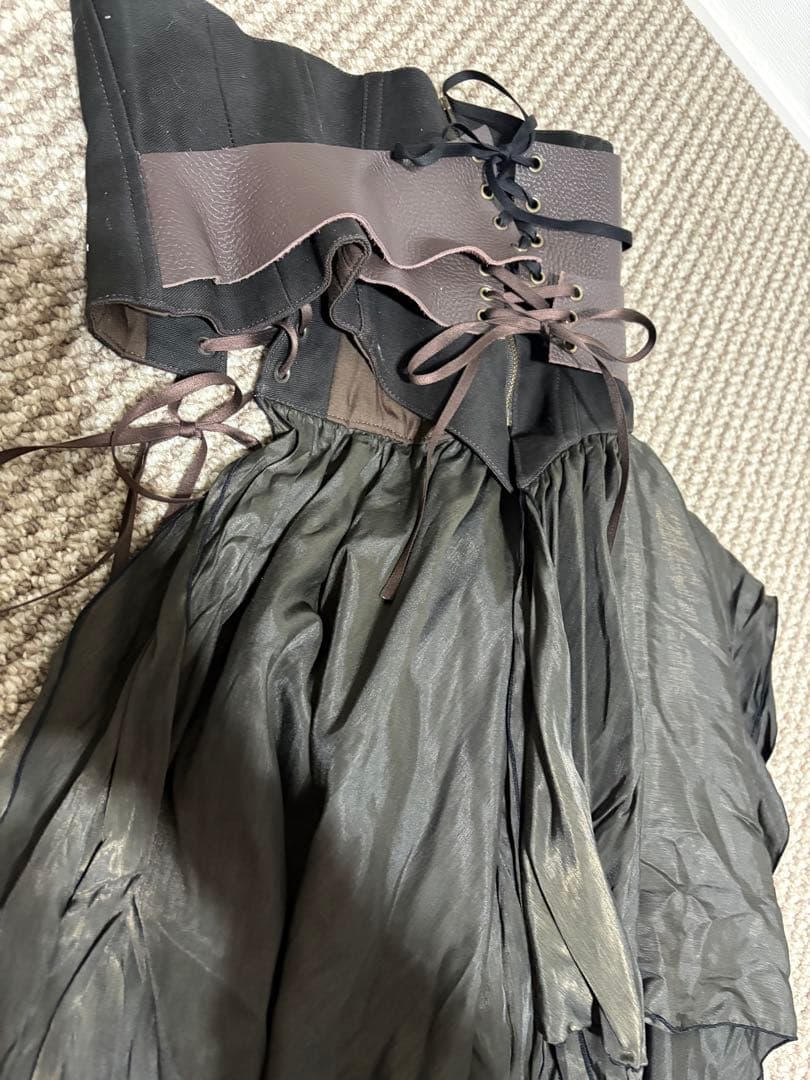 sheglit レザーコルセット