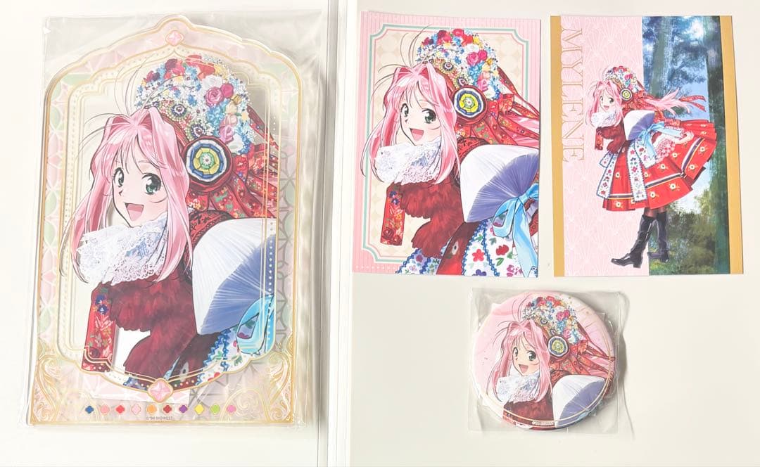 マクロス万国博覧会 アクリルパネル 缶マグネット ポストカード ミレーヌ セット