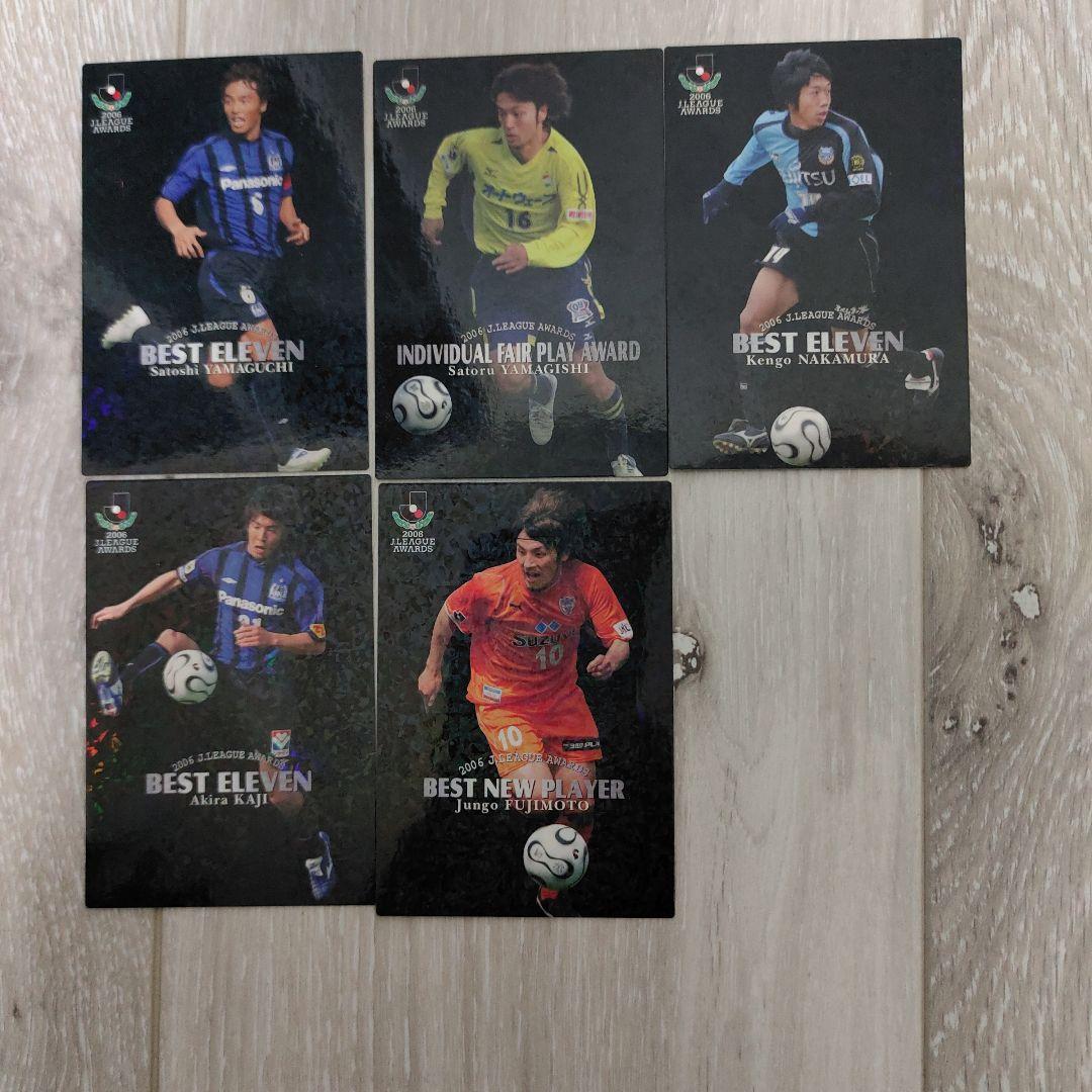 Jリーグチップス、日本代表チップスカード　2004年〜2009年のカード