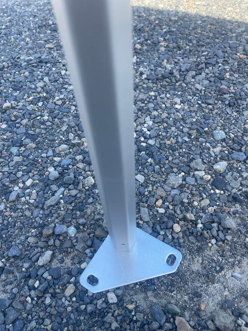 【新品・未使用】軽量オールアルミ ワンタッチテント3m×3m 業務用フリマケート