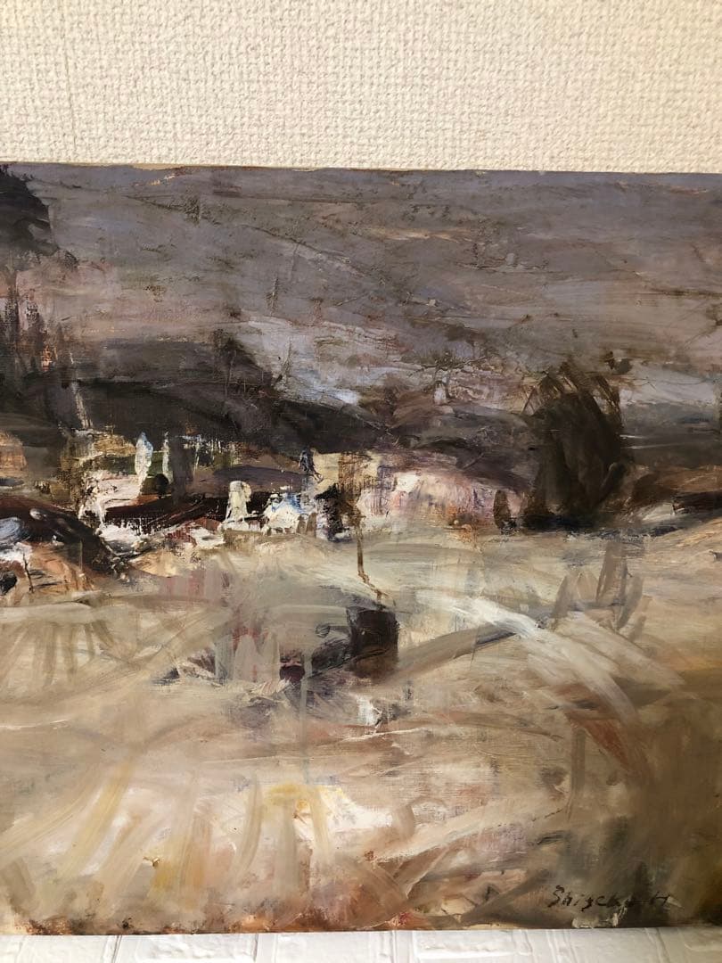 油絵（荒野）Ｐ10