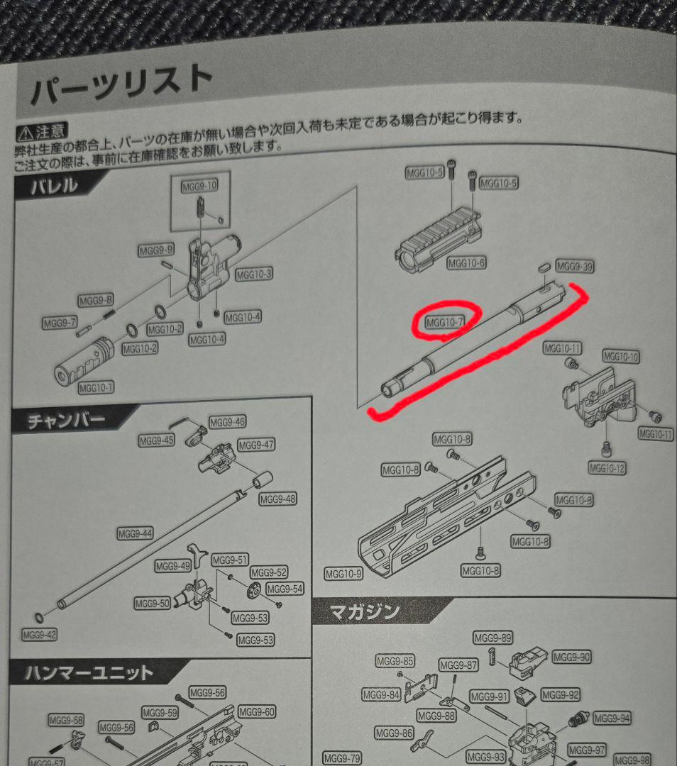 3点セット　東京マルイ　ガスブローバック　AKX　トレーサー　収納バック