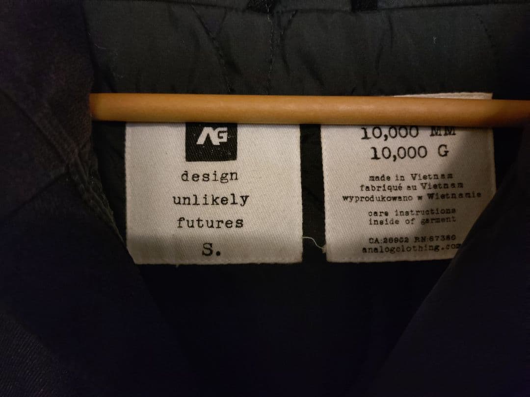 AG スノーボードウェア ブラック　サイズS