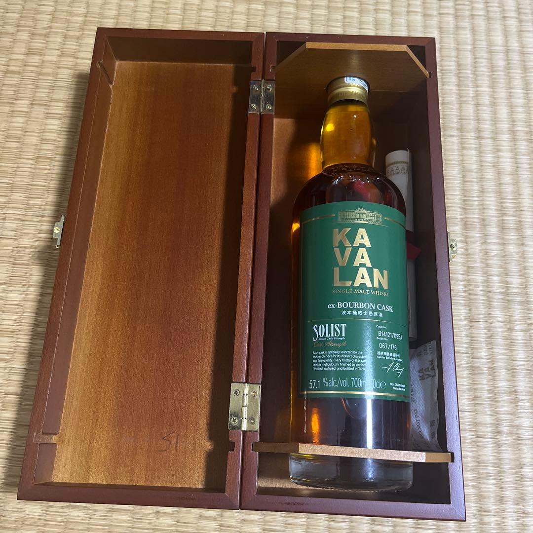ウイスキー KAVALAN ex-Bourbon Cask 700ml 57.1%