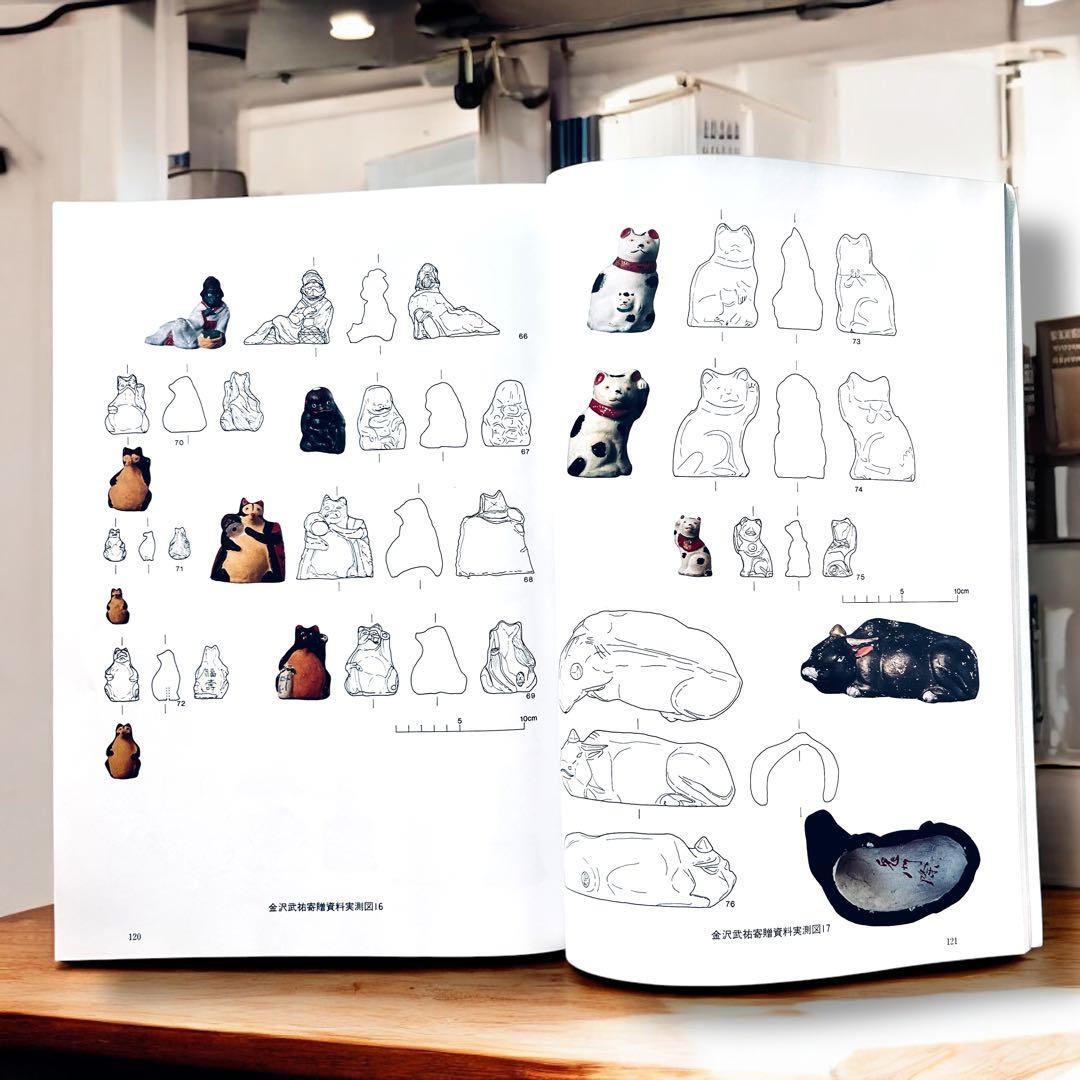 絶版 1997年 今戸焼 調査報告書第4集　図録　郷土玩具 浅草 土人形 民藝