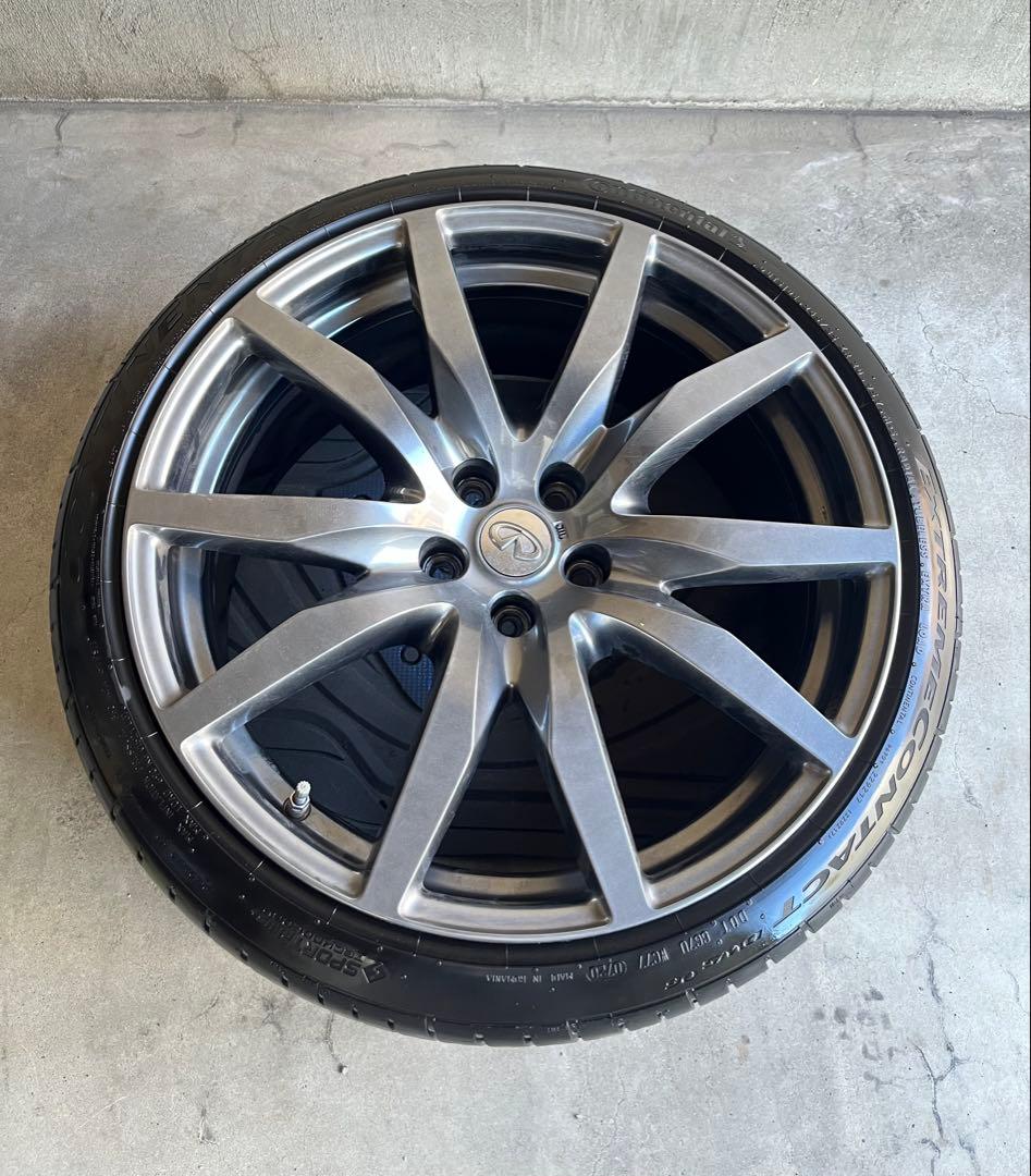 GTR35 中期純正ホイール　フロント4本9.5J x20＋20 ゆう