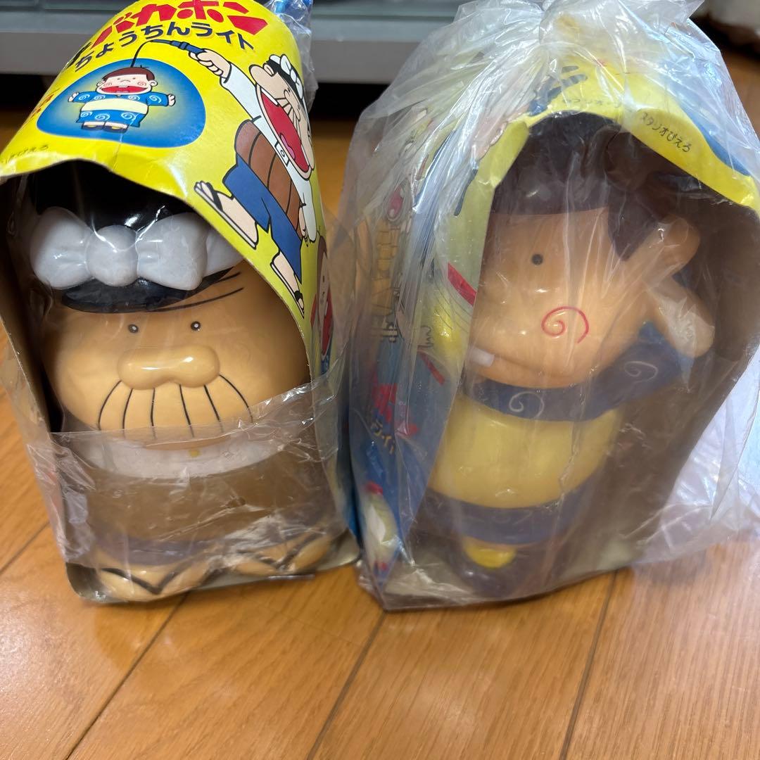 レトロ　天才バカボンちょうちんライト　2種