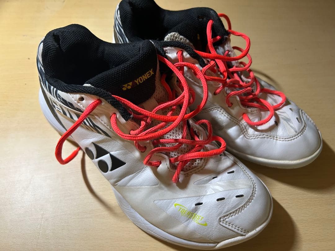 YONEX バドミントンシューズ 桃田賢斗 パワークッション65Z ホワイト