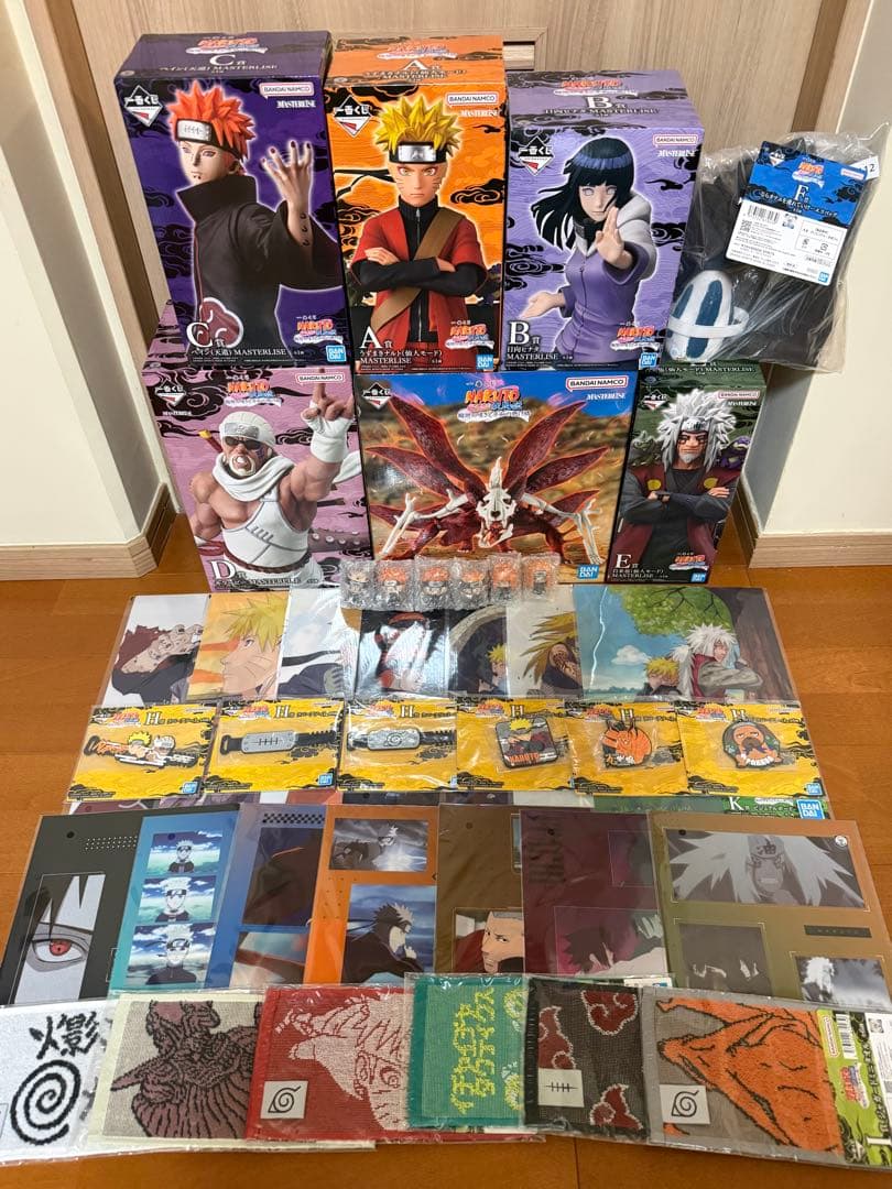 一番くじ ナルト A B C D E ラストワン　下位賞コンプ付き　計32