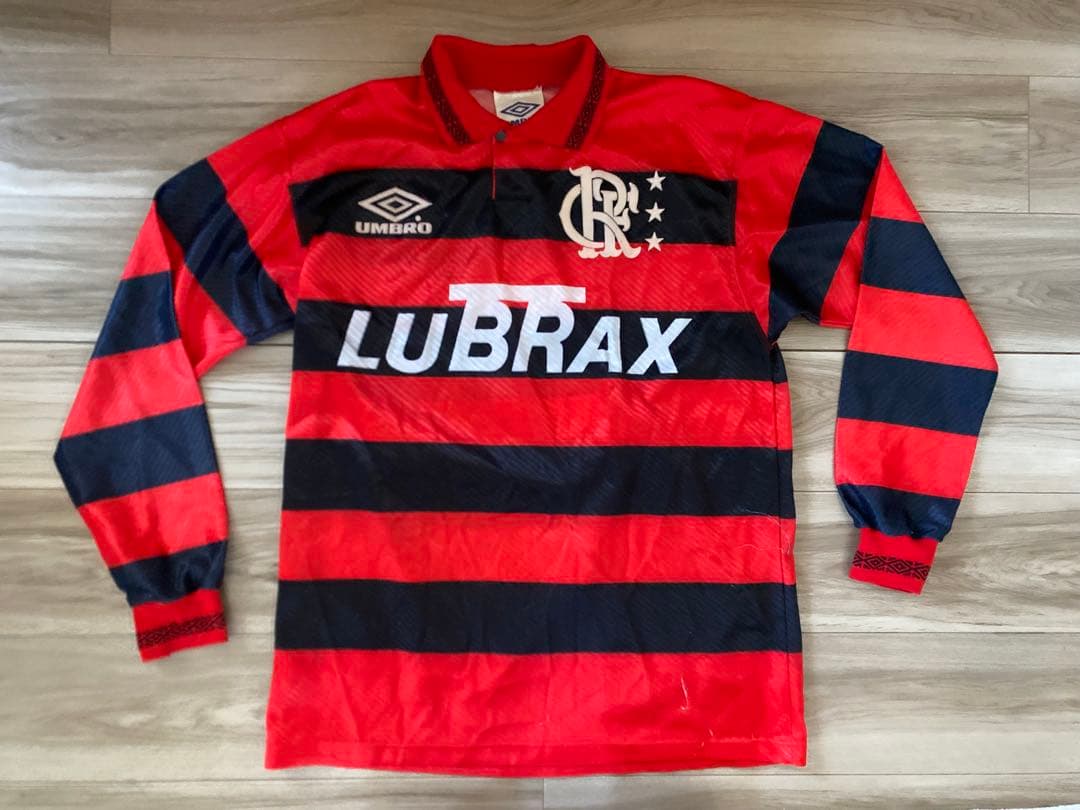 フラメンゴFC Umbro CRF 長袖シャツ 9番 PETROBRAS