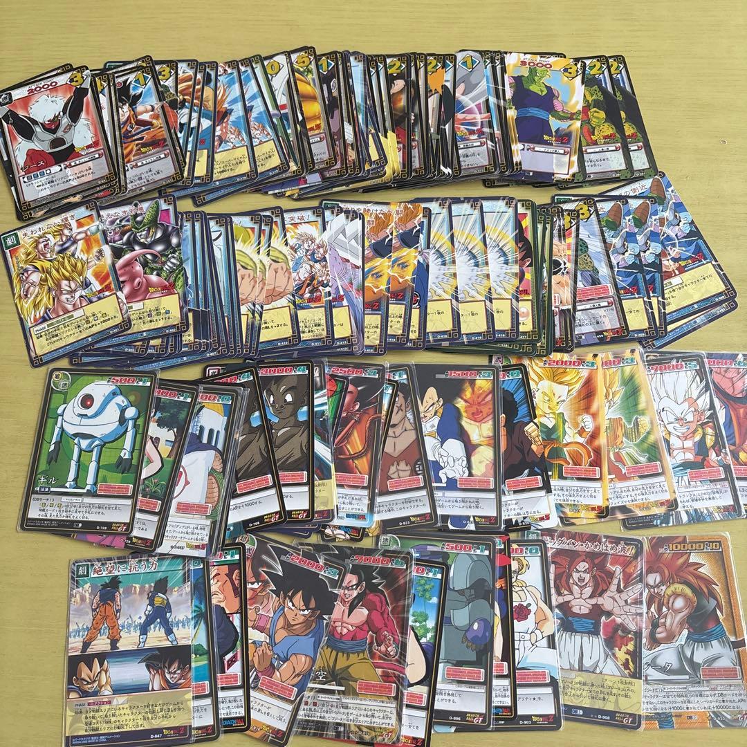 ドラゴンボールZ トレーディングカードセット まとめ売り データカードダス