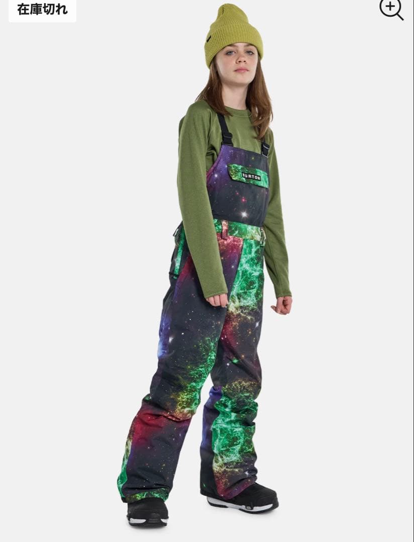 バートン ガールズジャケットビブパンツセット サイズXL