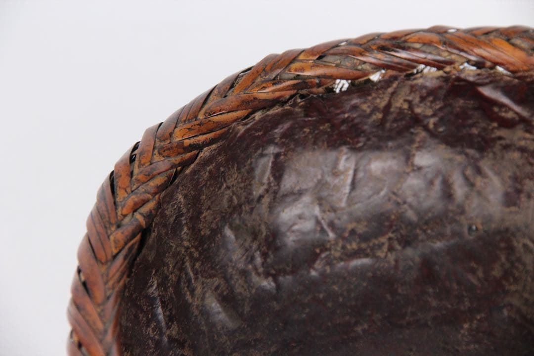 中国美術 唐物 牡廉郡產 炭斗 炭道具　茶道具　古朝鮮 EY21-17