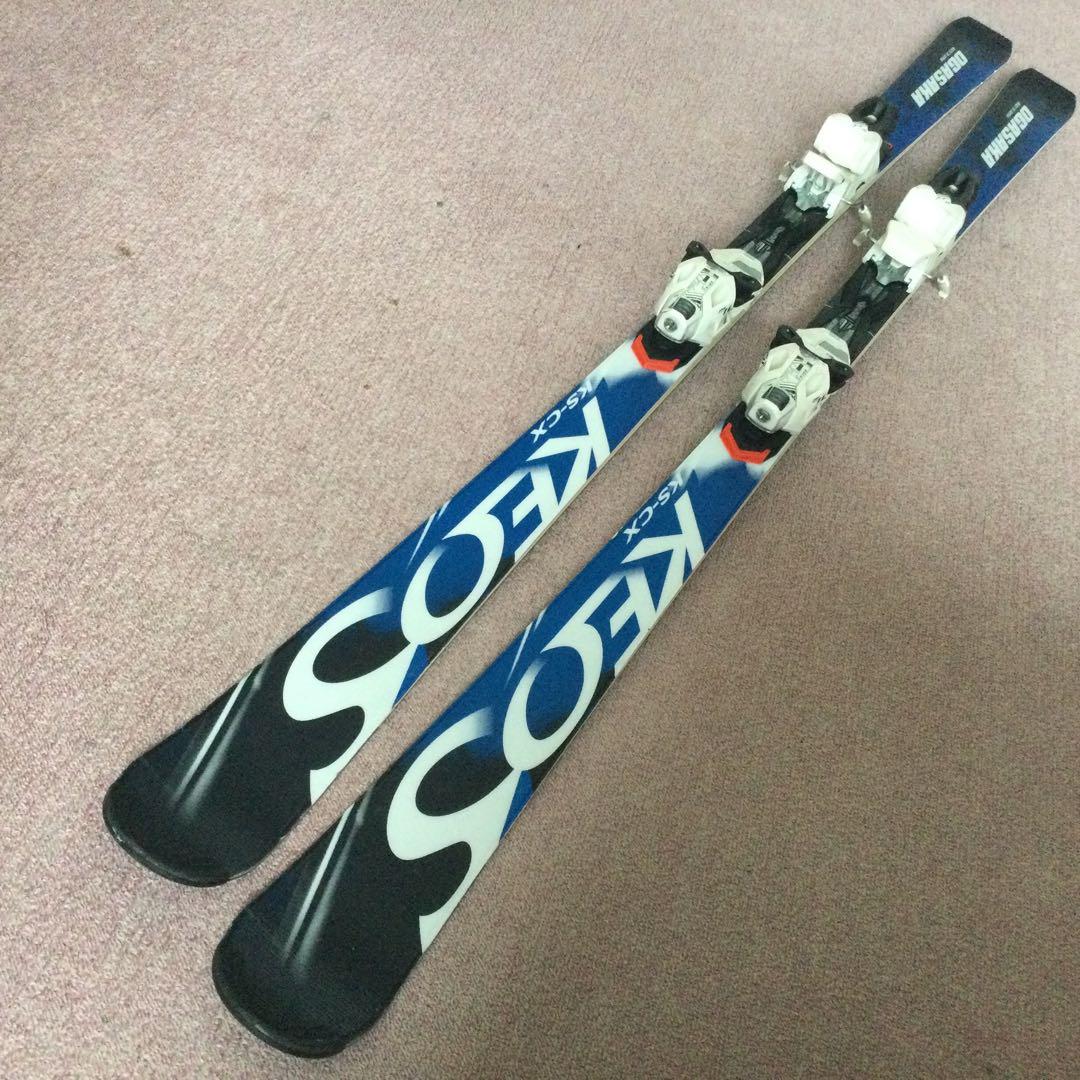 オガサカ　ケオッズ KEOS KS-CX スキー板 ビンディング付き　170cm