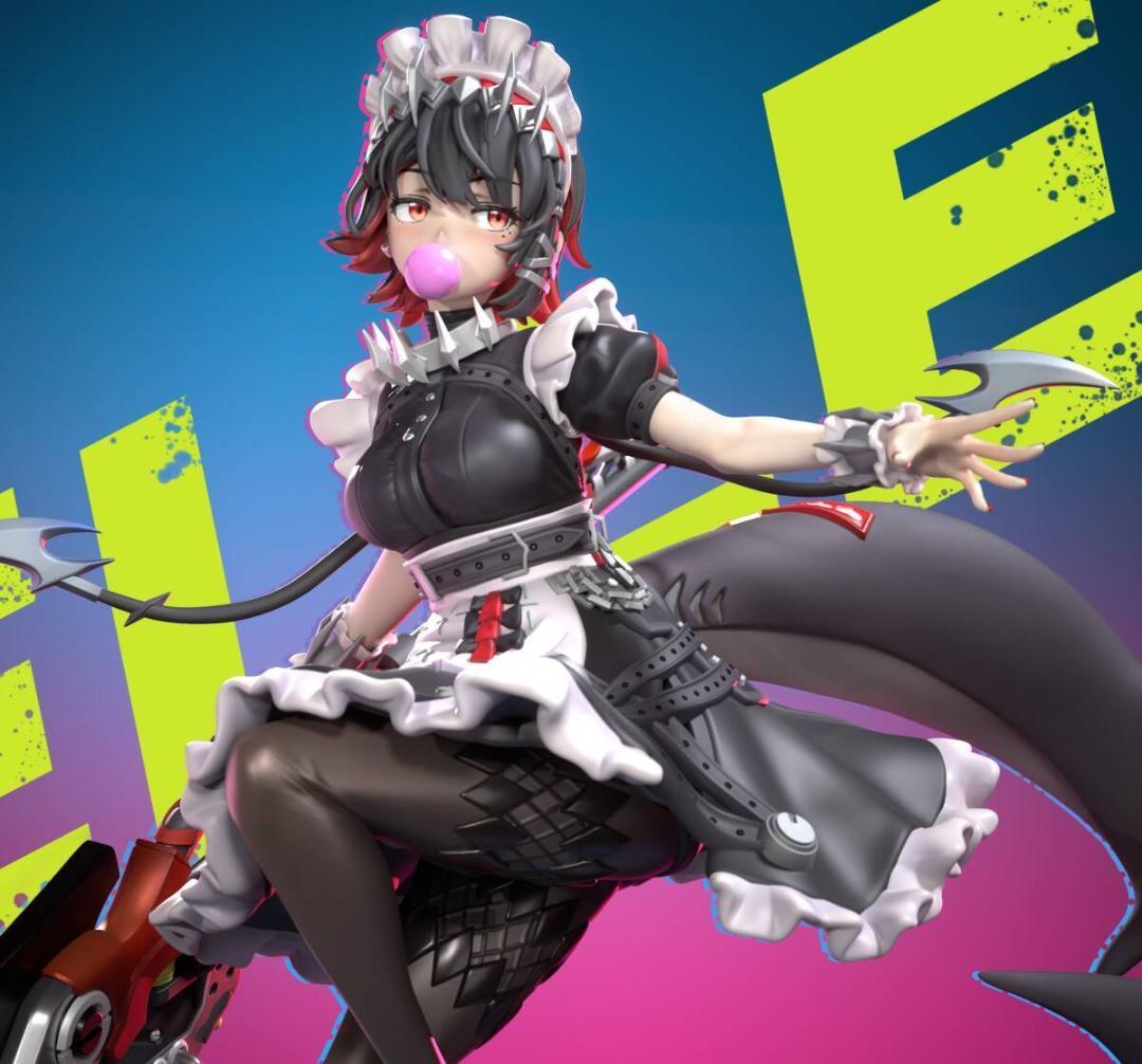 1/8 ゼンレスゾーンゼロ　エレン・ジョー 未塗装未組立 ゼンゼロ