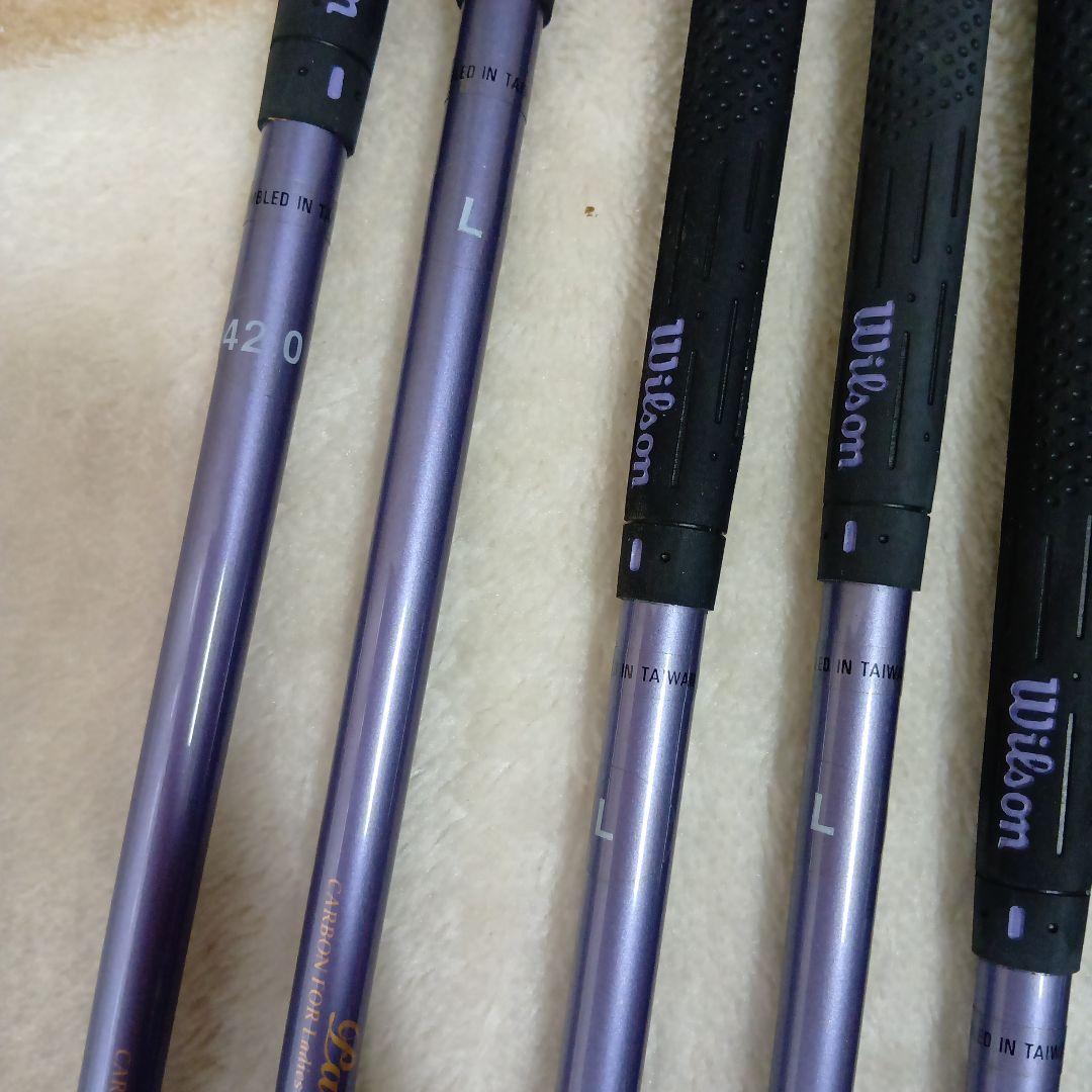 ゴルフクラブ×7本 Palcess CARBON FLEX-L byWilson