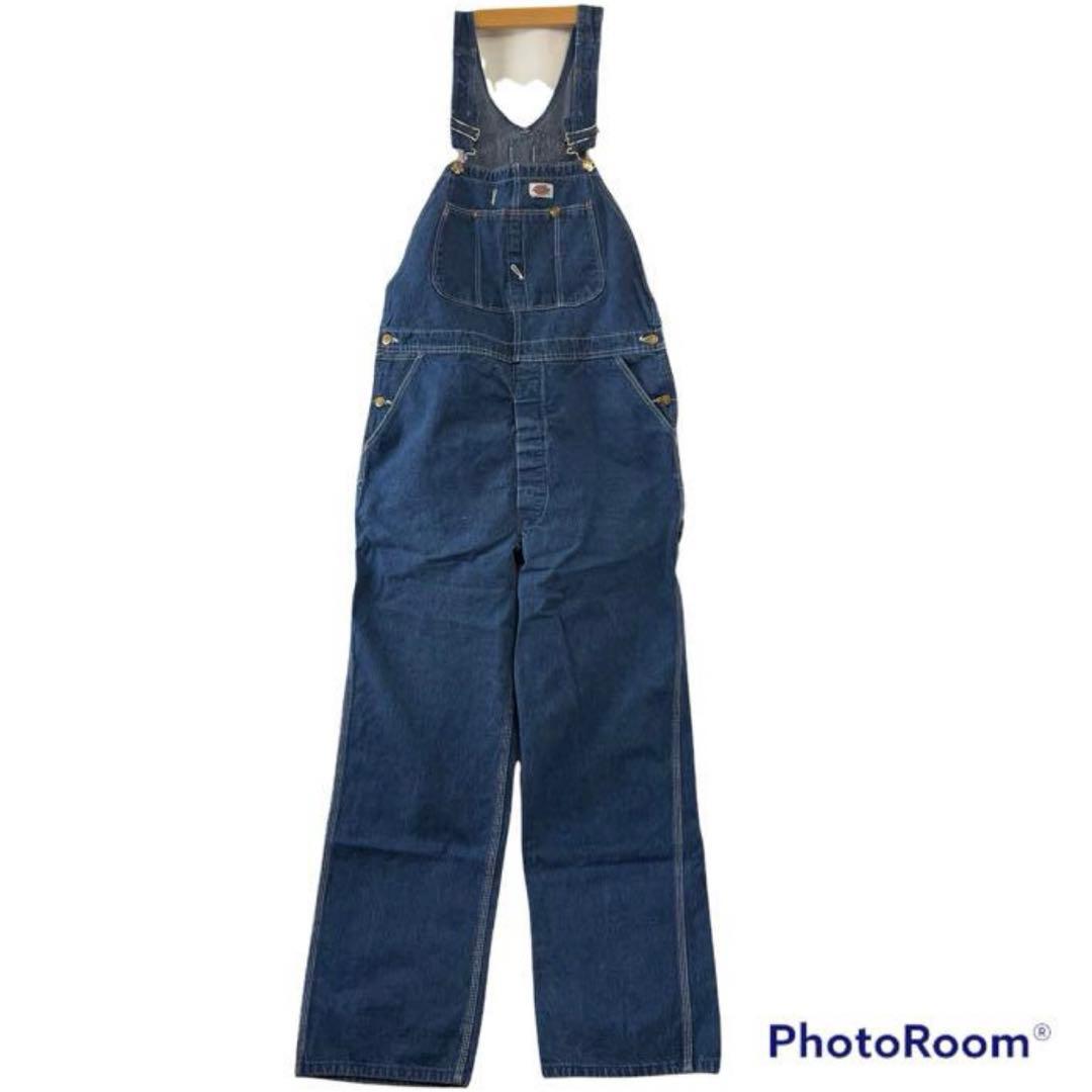 90s USA製 Dickies ディッキーズ デニム オーバーオール