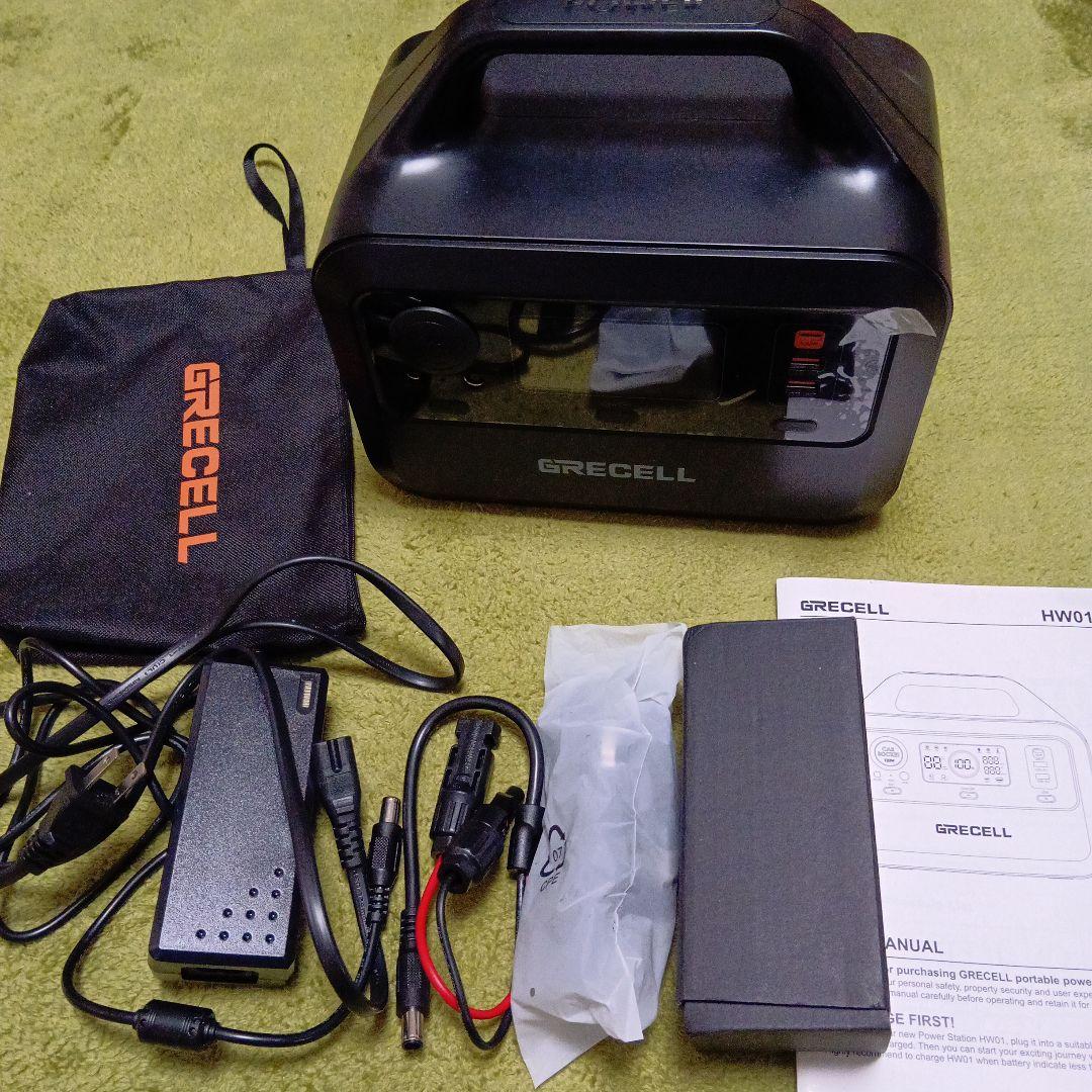 GRECELLポータブル電源 230Wh AC(300W 瞬間最大600W)