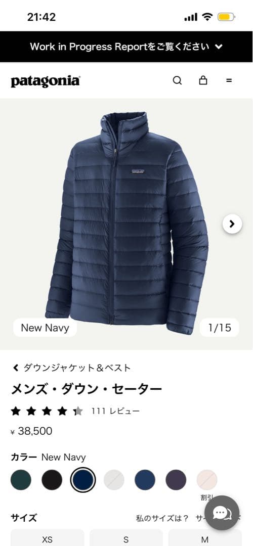 Patagonia 高性能・希少色ジャケット 【定価38500円】