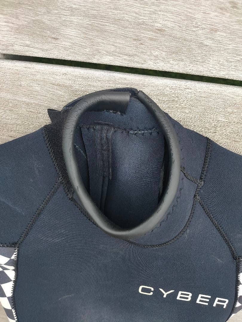 キッズ 120cm セイバーウエットスーツ ３mmフルスーツ(ブラック)