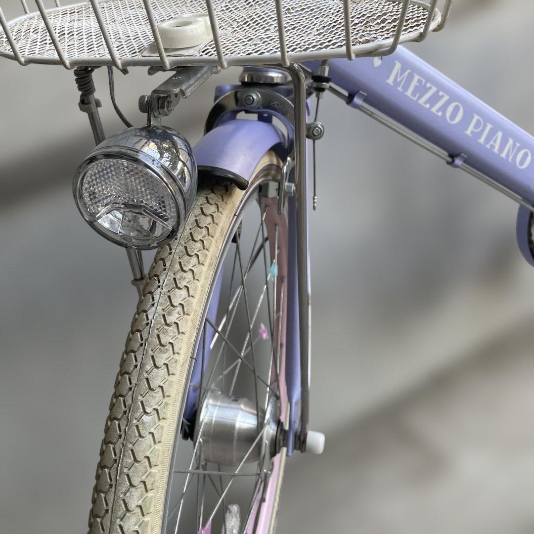 メゾピアノMEZZO PIANO 子供用自転車 パープル（引取り希望）20インチ