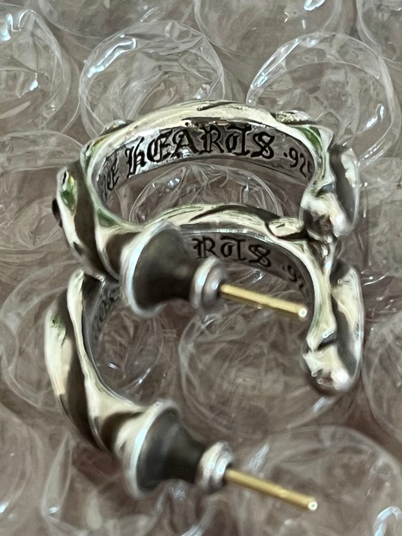 クロムハーツ　ピアス　フープスクロール