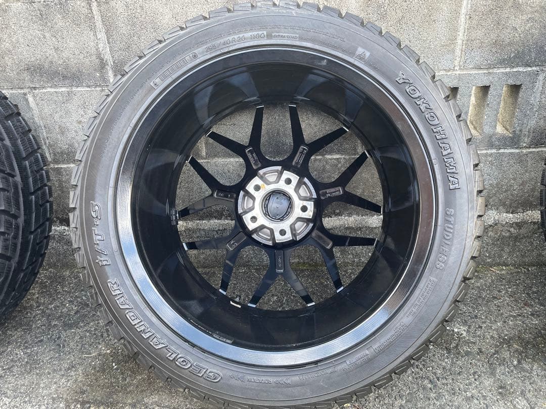 マカン専用設計ホイール 20インチ スタッドレス バリ溝付き 4本セット