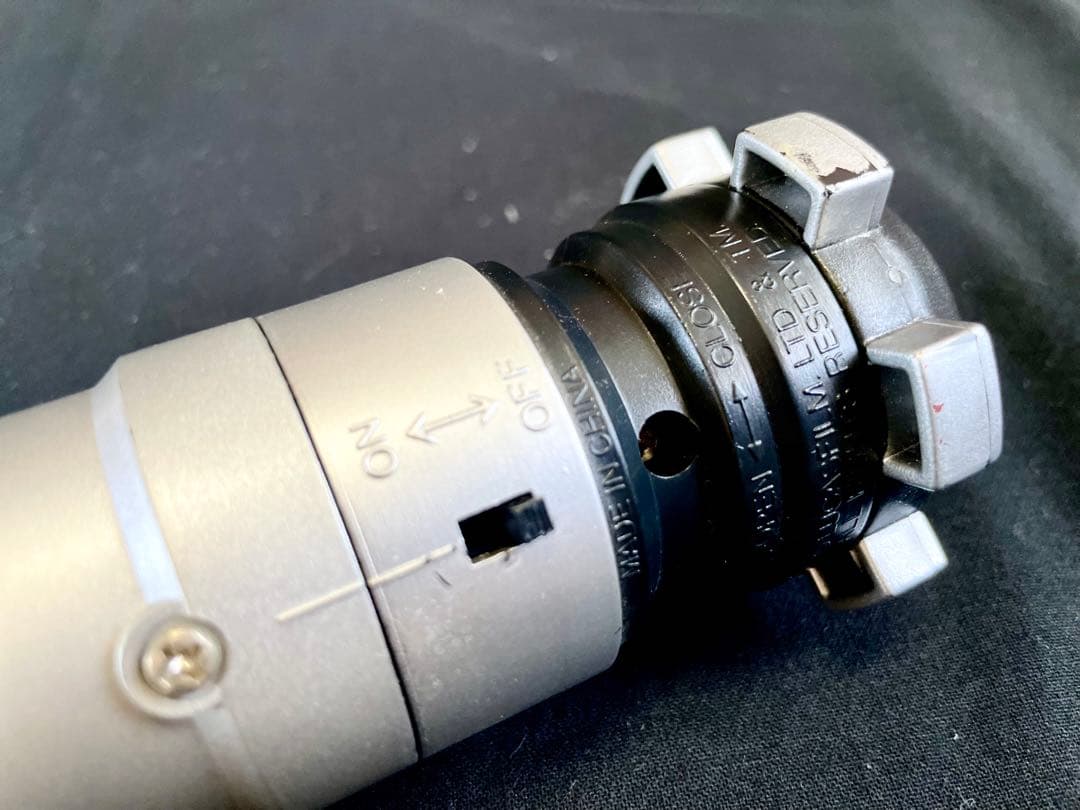 ★廃盤レア！STAR WARSオビワン ライトセイバー 伸縮式 電池式