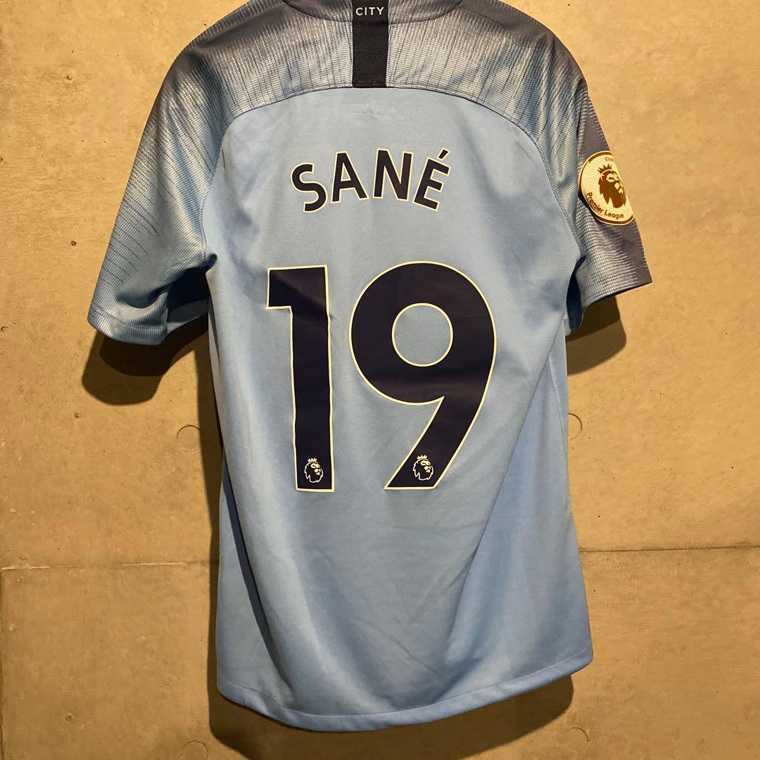 ザネ　マンチェスター・シティ　18/19　ホーム　リーグ仕様