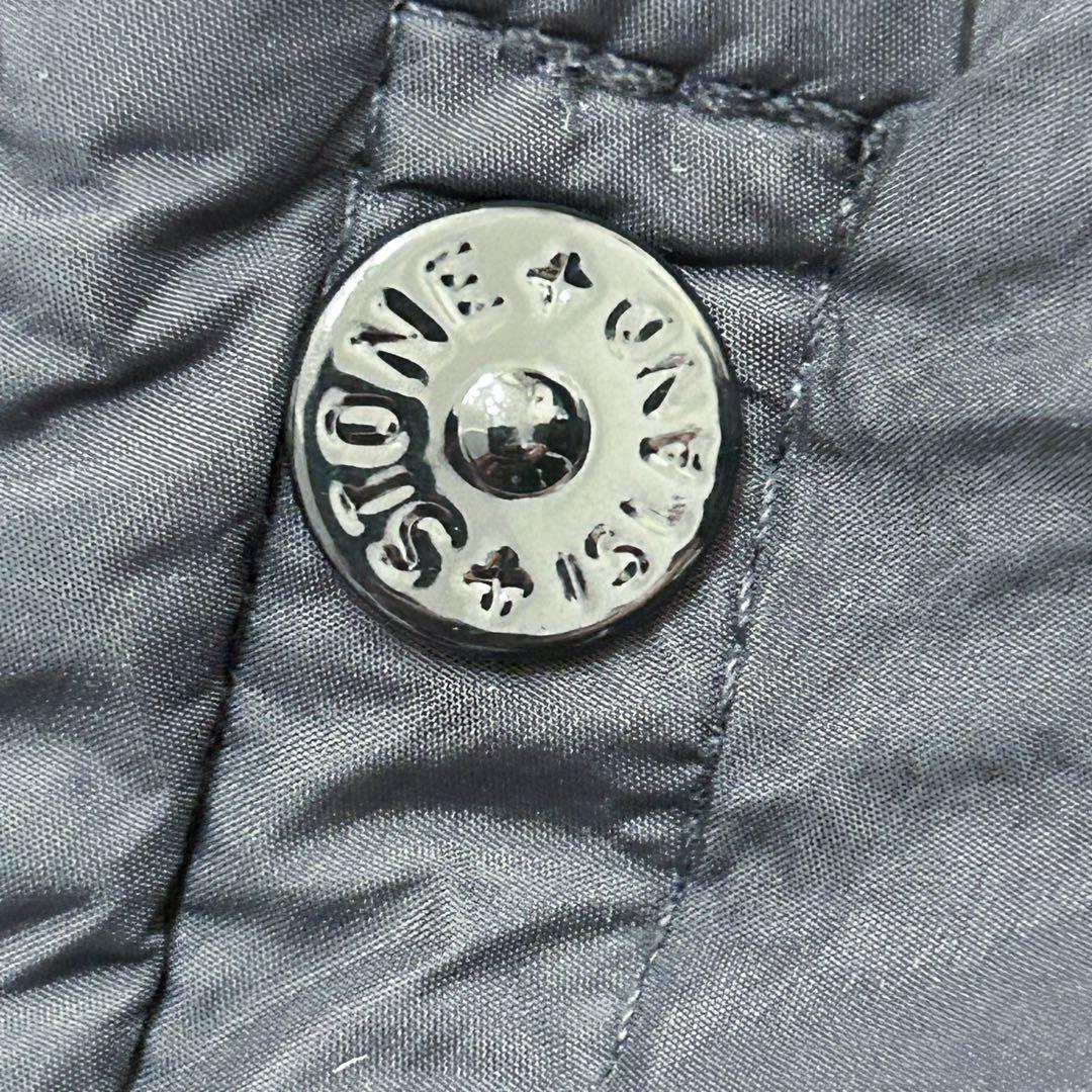 美品✨STONE  ロングダウン S ブラック ダウンコート 黒
