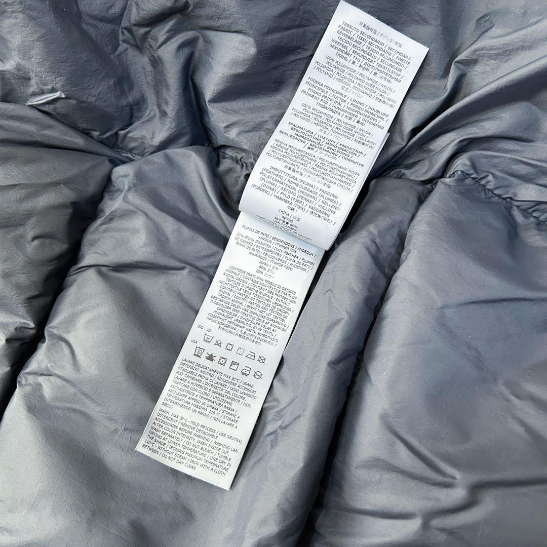 美品✨STONE  ロングダウン S ブラック ダウンコート 黒