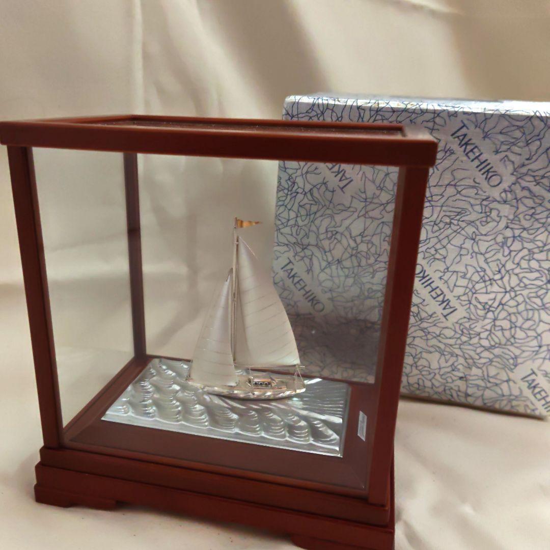 最終価格　STERLING　SILVER　武比古　TAKEHIKO　ヨット　7号
