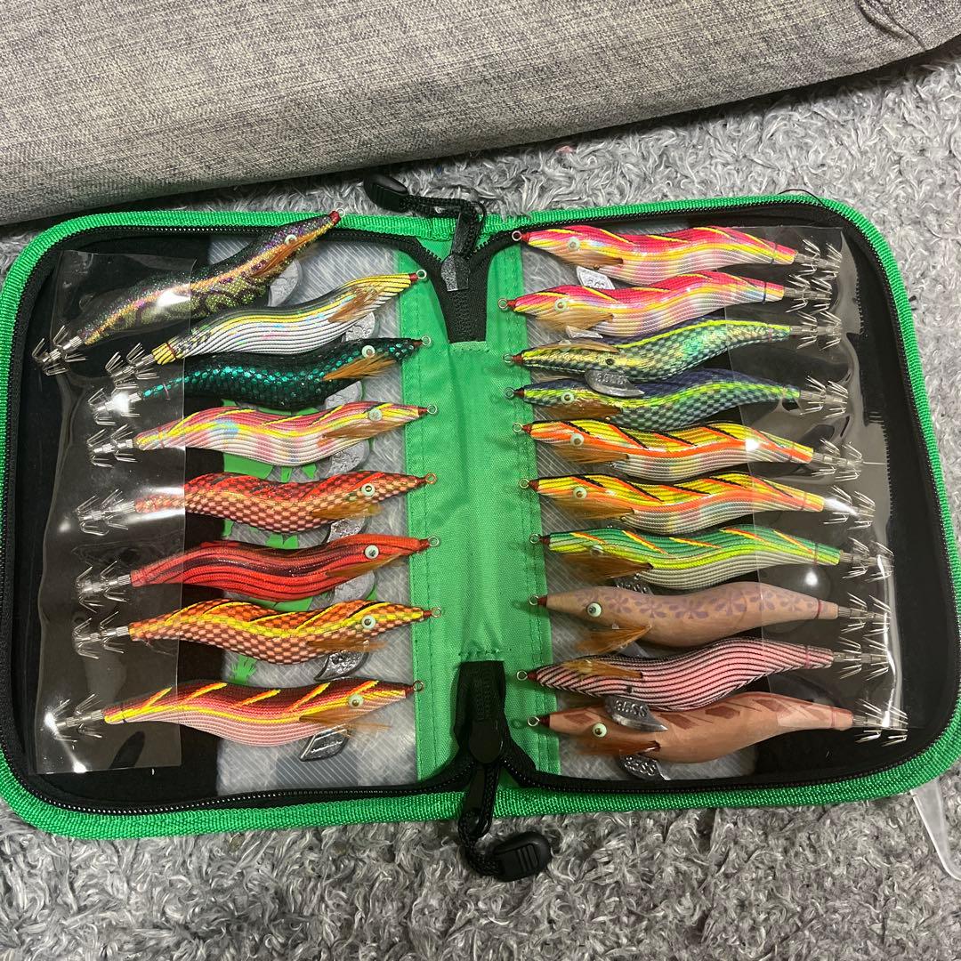 餌木猿　餌木 18個セット ケース付き