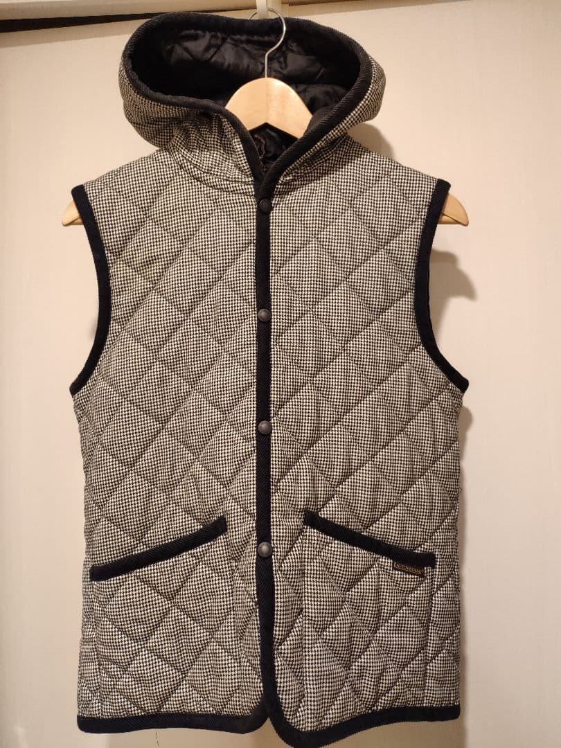 まやかり様　LAVENHAM ウールキルティングベスト 36