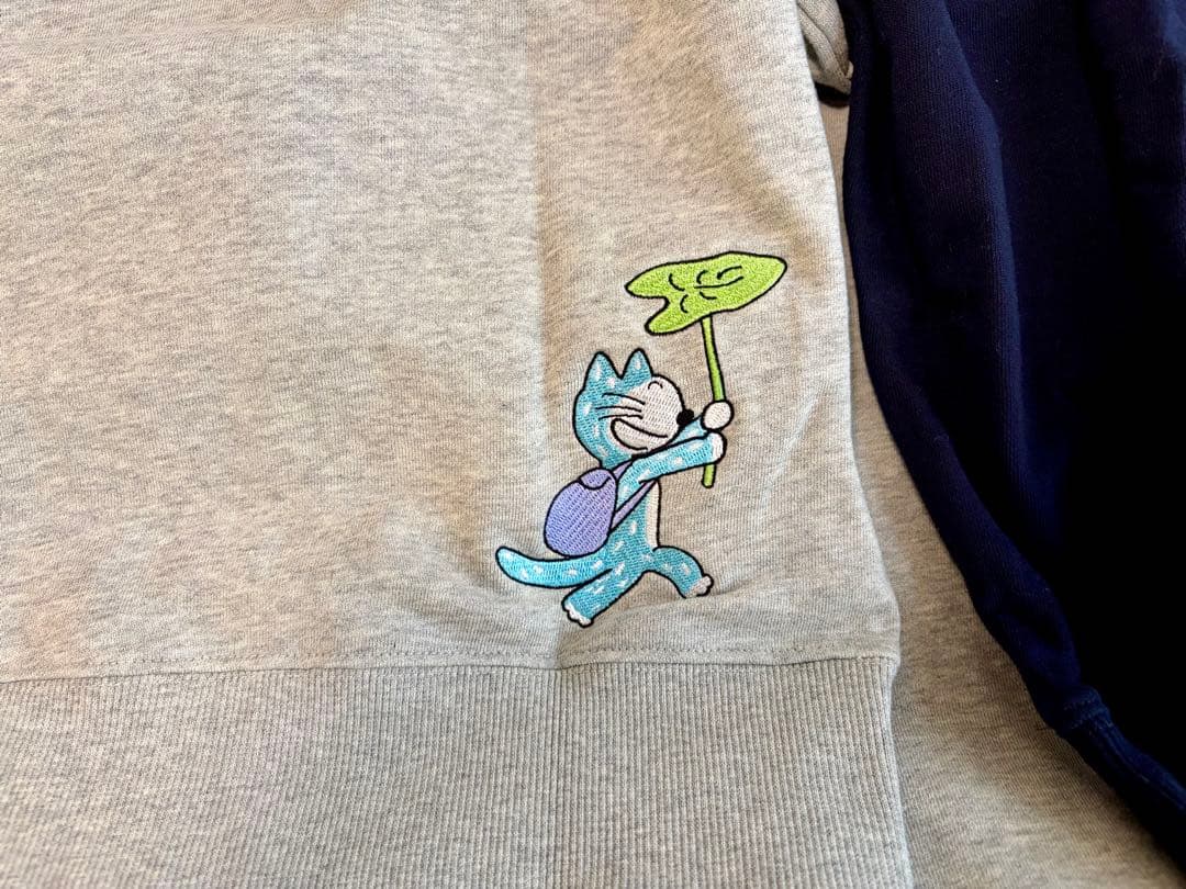 グラニフ　11ぴきのねこ　スウェット　パーカー