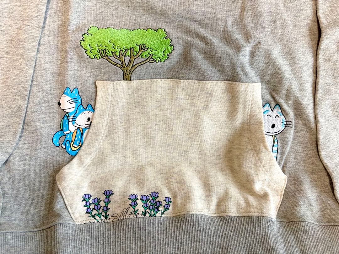 グラニフ　11ぴきのねこ　スウェット　パーカー