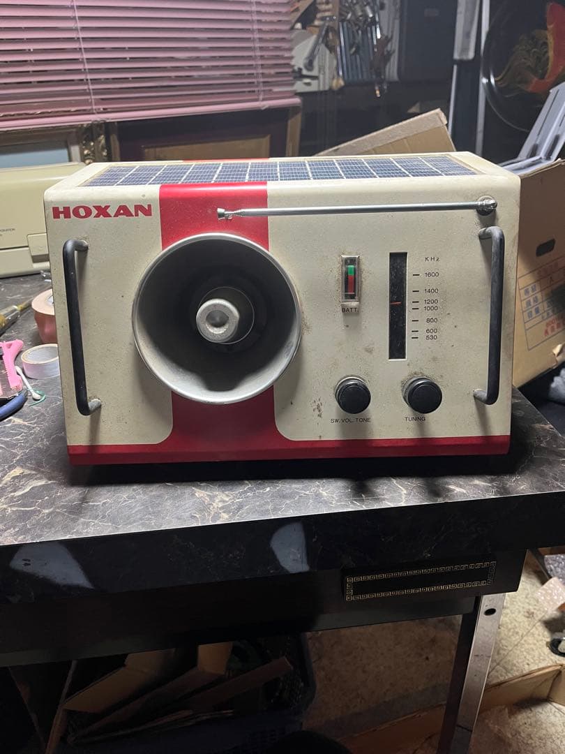 FROM JAPAN公式アカウント01 様HOXANソーラーラジオ、ソーラー