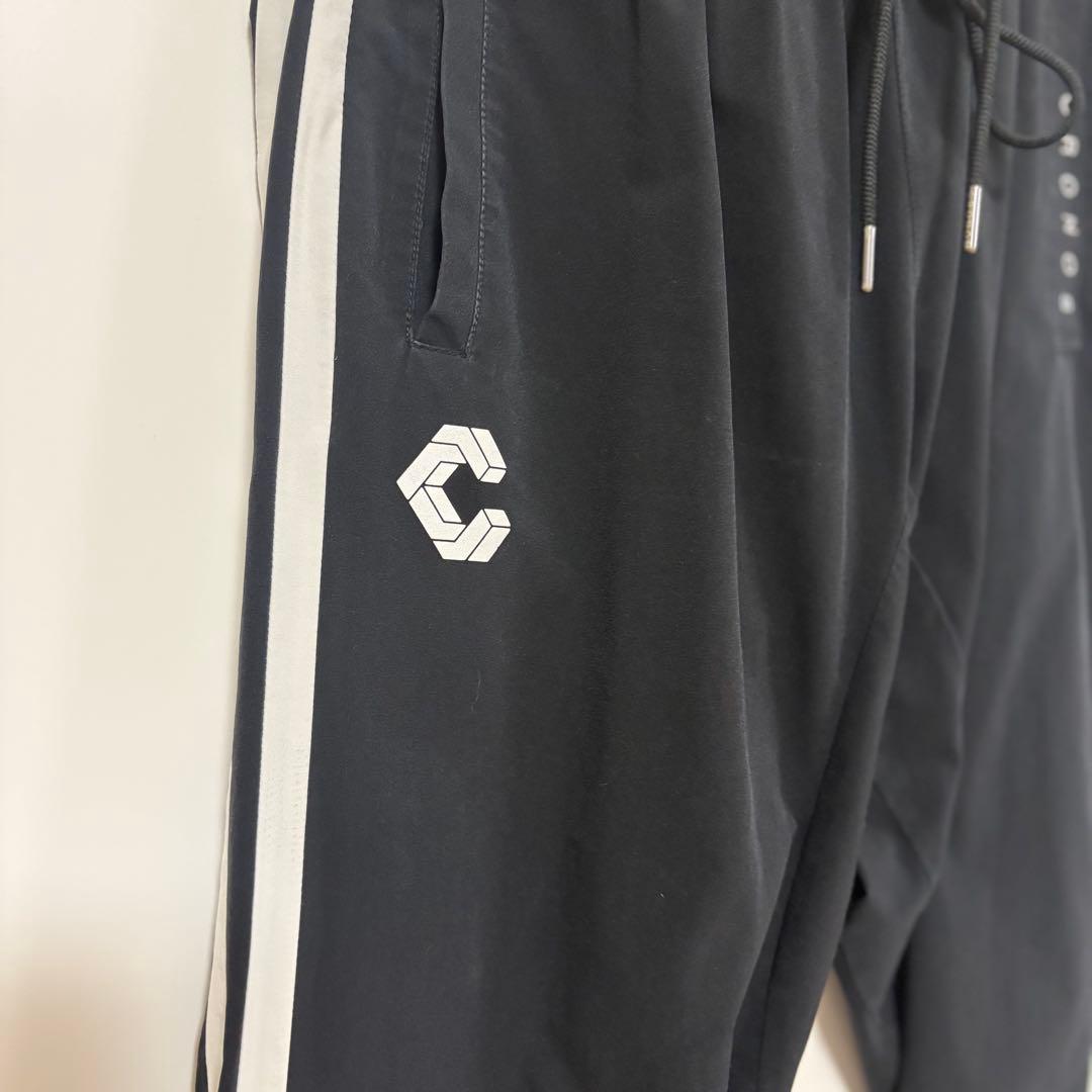 CRONOS ブラック トレーニングパンツ