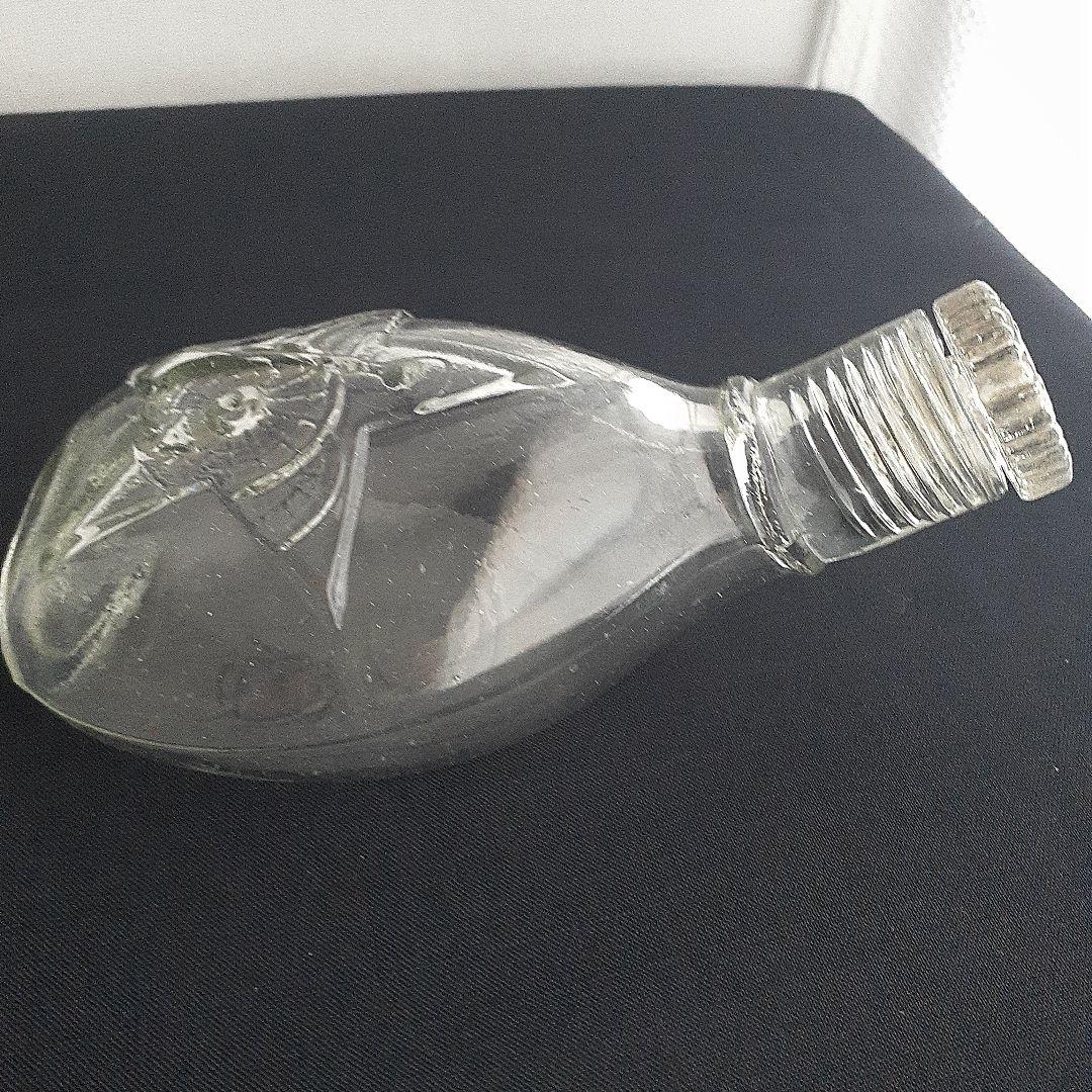 ガラス製哺乳瓶　古いガラス瓶　３本セット　レトロ　 アンティーク