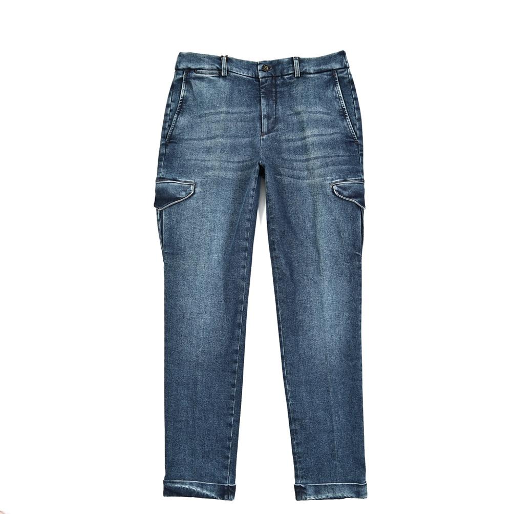 YUKILISH【新品・50サイズ・イタリア製】ベルウィッチ・デニムカーゴ