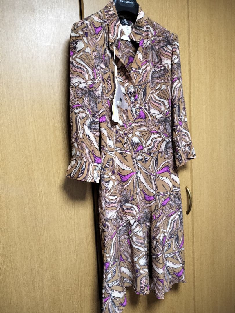 VERSACE JEANS COUTUREシルク ワンピース 24/38